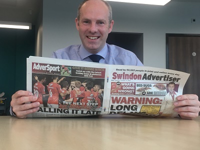 Swindon Advertiser Column - Providing Support To Frontline Workers Is Utmost Priority For Government