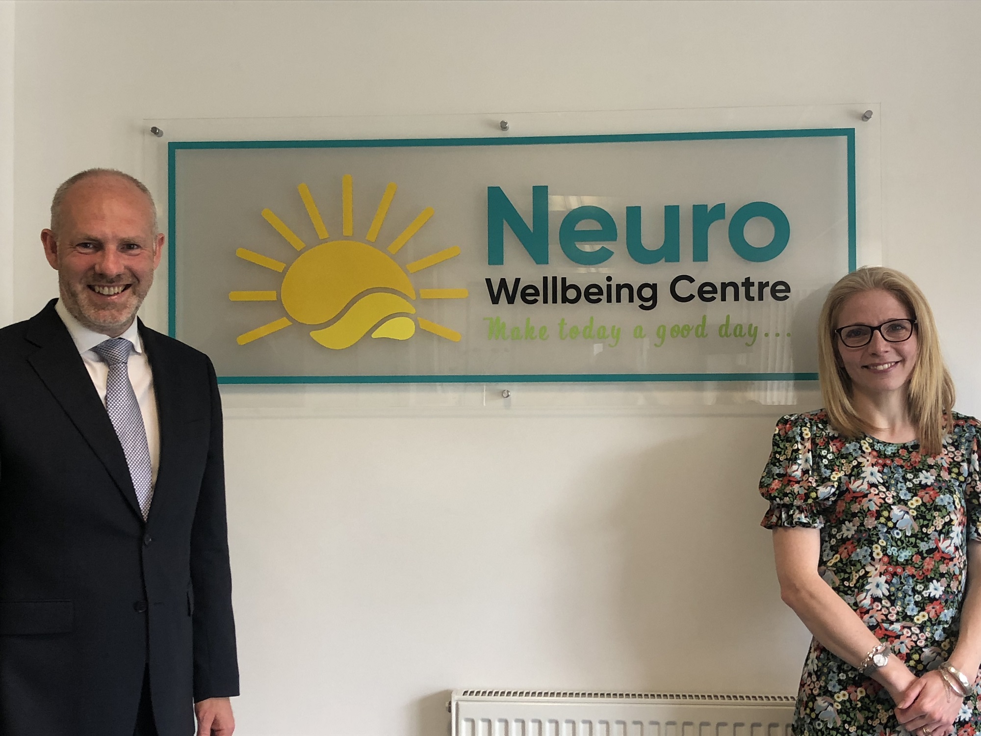 Justin Visits Rebranded Neuro Wellbeing Centre