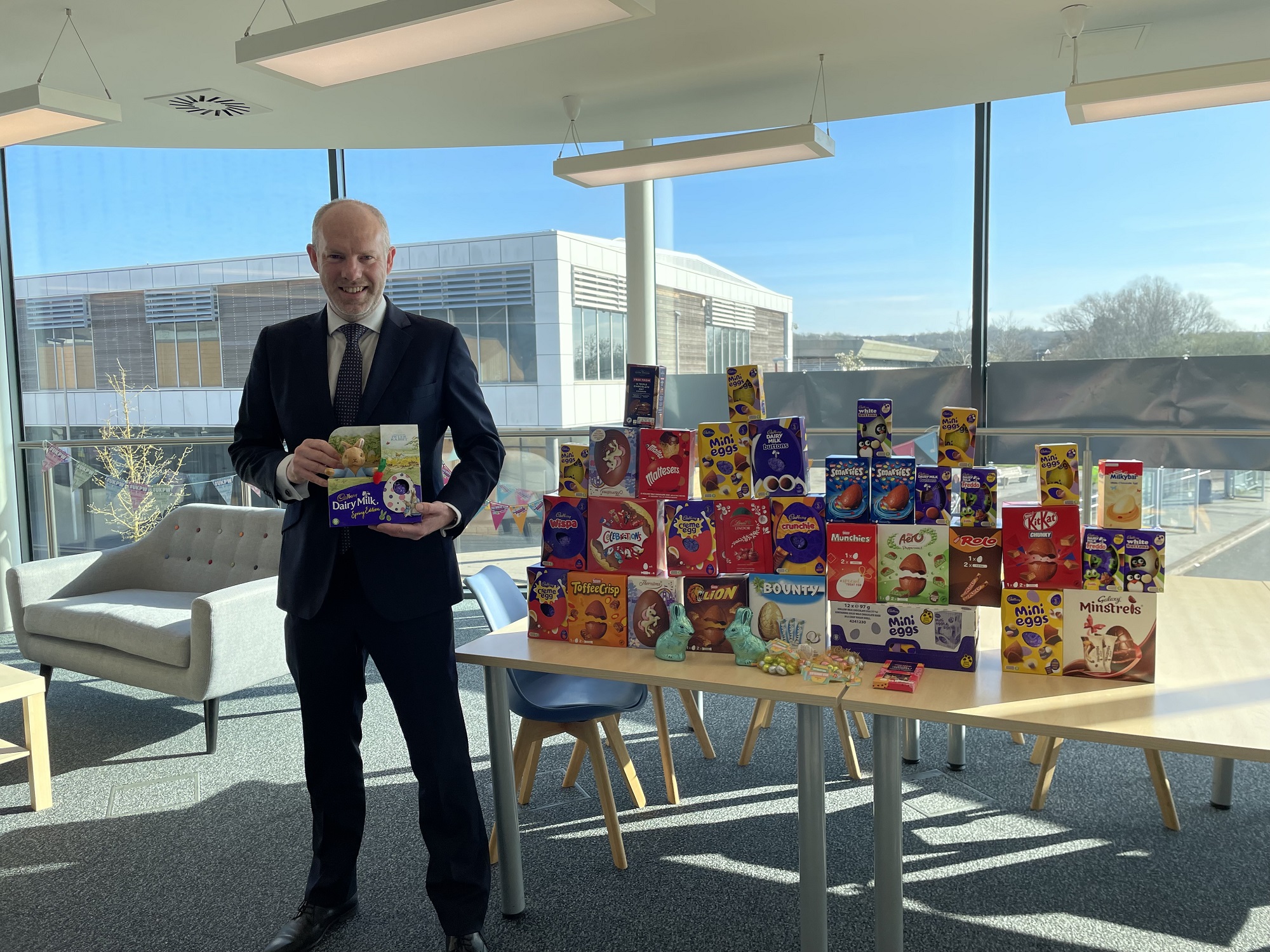 Justin Thanks Residents After Fantastic Easter Egg Collection