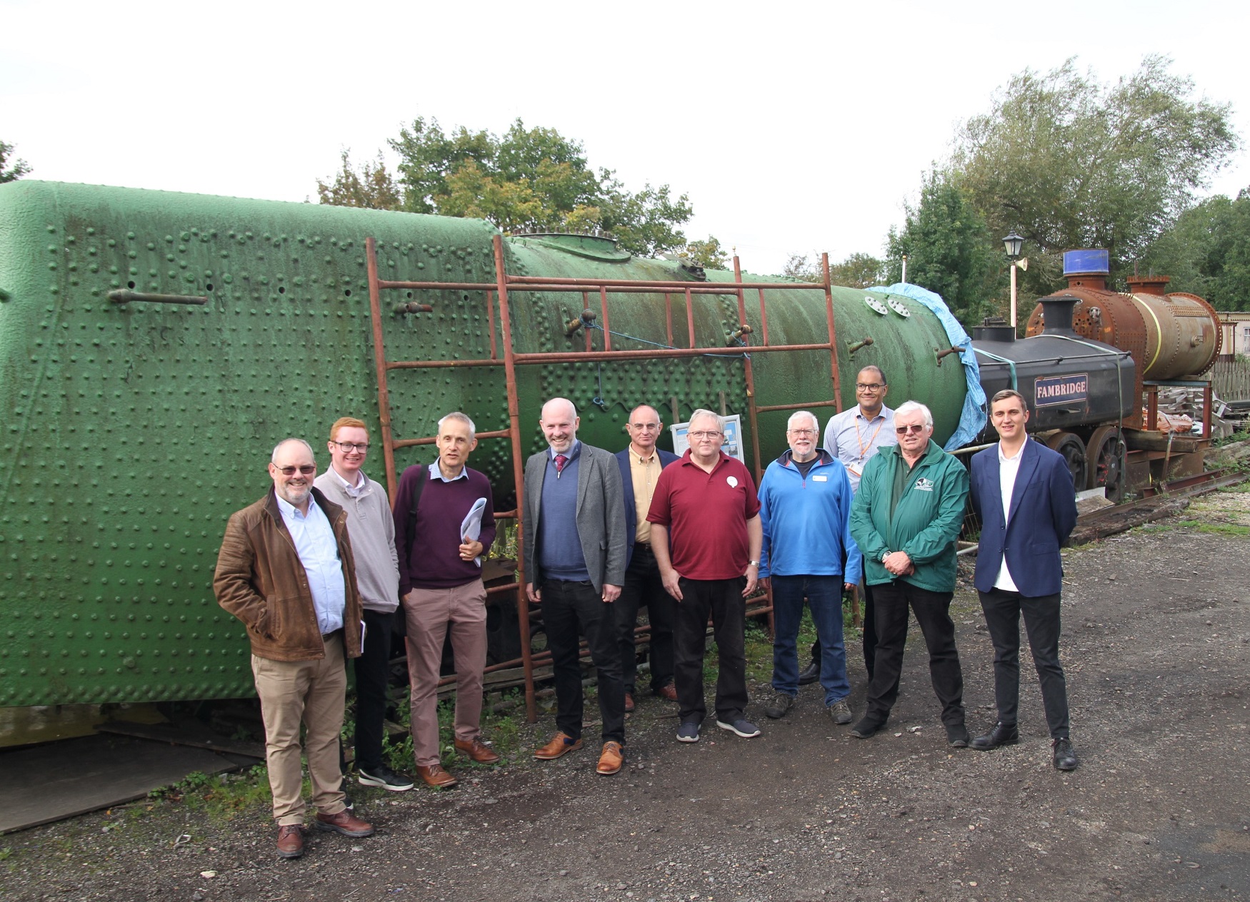 Justin Meets Swindon and Cricklade Railway To Discuss Exciting New Plans